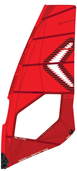 SEVERNE Windsurf Segel BLADE Red 2024 - 3.5 Red