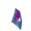 Duotone Windsurf Segel IRIG.ONE 2024 - XS C39:steel-blue/green