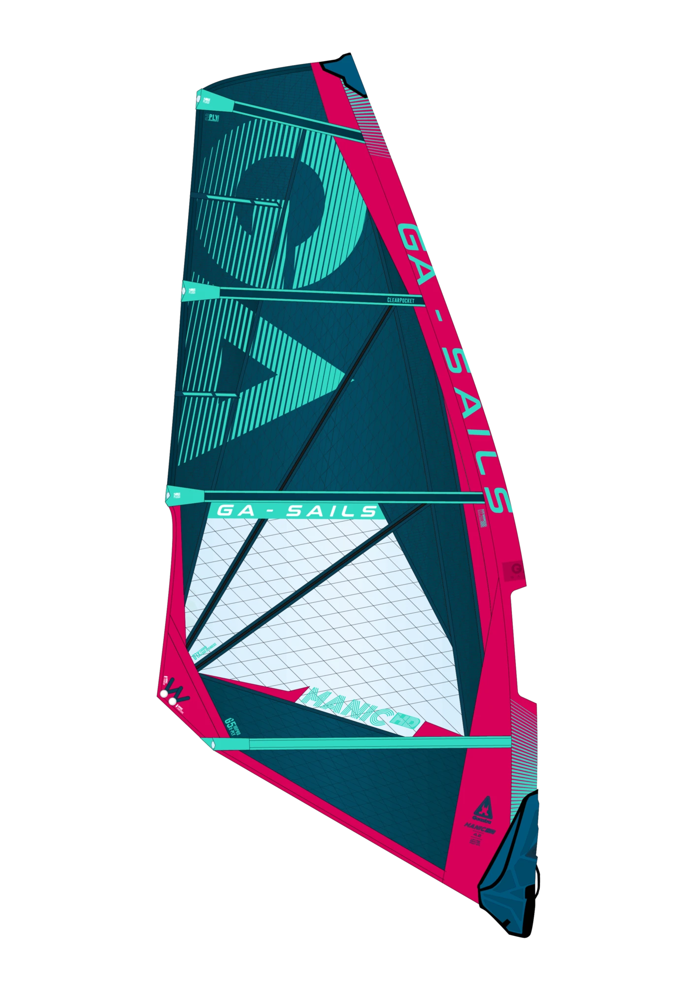 GAASTRA GA-Sails Windsurf SegelManic – HD 2024 - 2.8