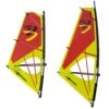 Ascan Dacron Rigg Kinder-Jugend-Damen Windsurfsegel Segel+Mast+Gabel - 2,0 Qm