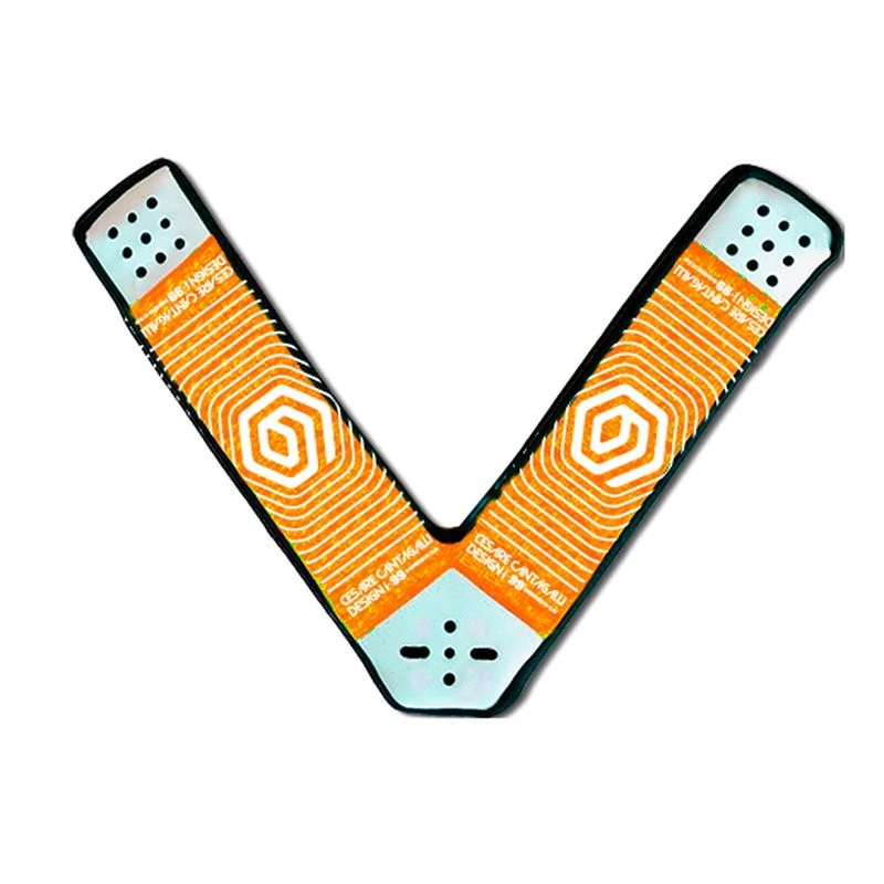 I99 Windsurf & Wing Fußschlaufe VEE Front Superlight Straps - White/blue – Bild 3