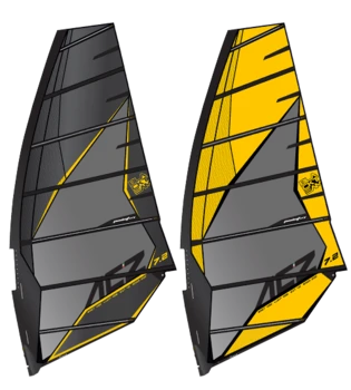 Point 7 AC-Z SLALOM SIMPLICITY Windsurfsegel 2022 - 7,2 Yellow